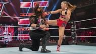 Rousey striking down Nia Jax!